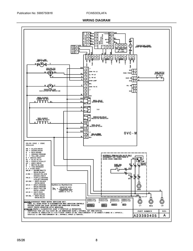 Diagram for FCWS303LAFA