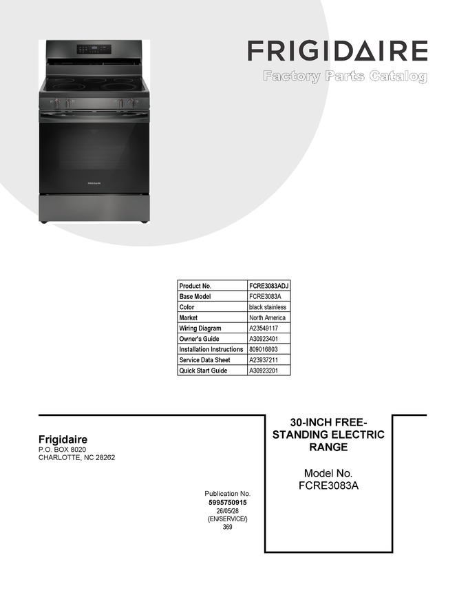 Diagram for FCRE3083ADJ