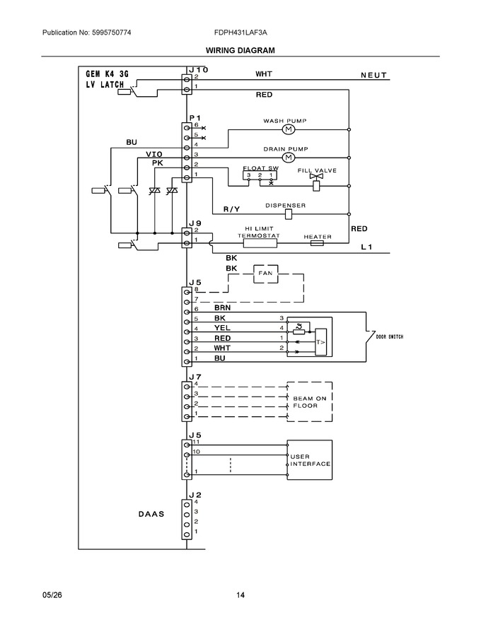 Diagram for FDPH431LAF3A
