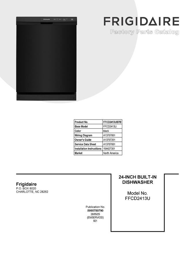 Diagram for FFCD2413UB7B
