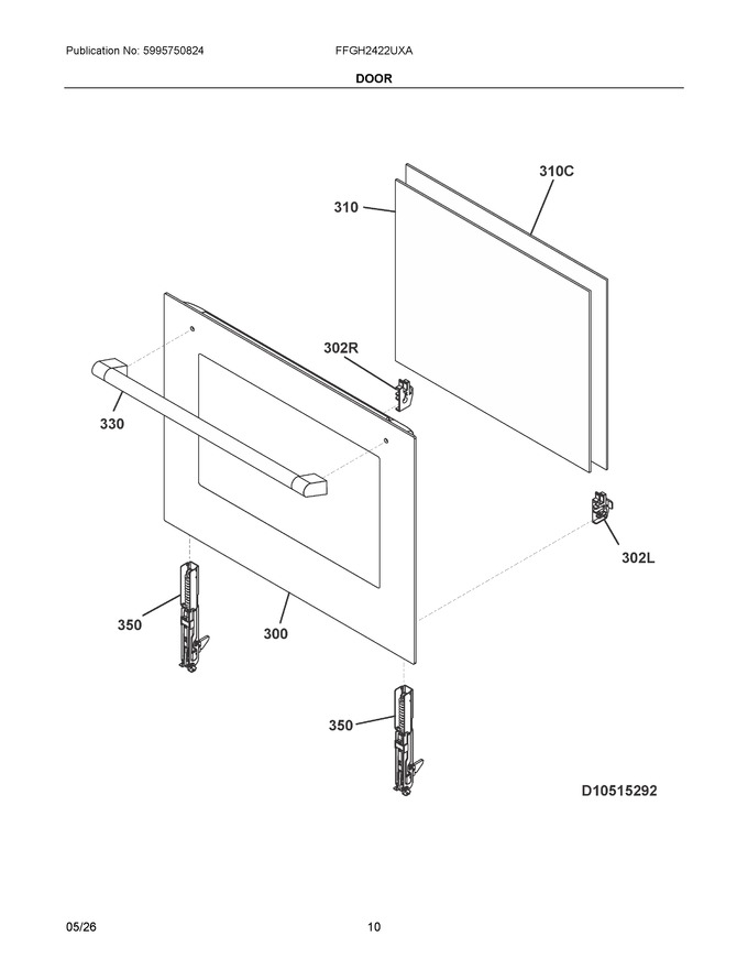 Diagram for FFGH2422UXA