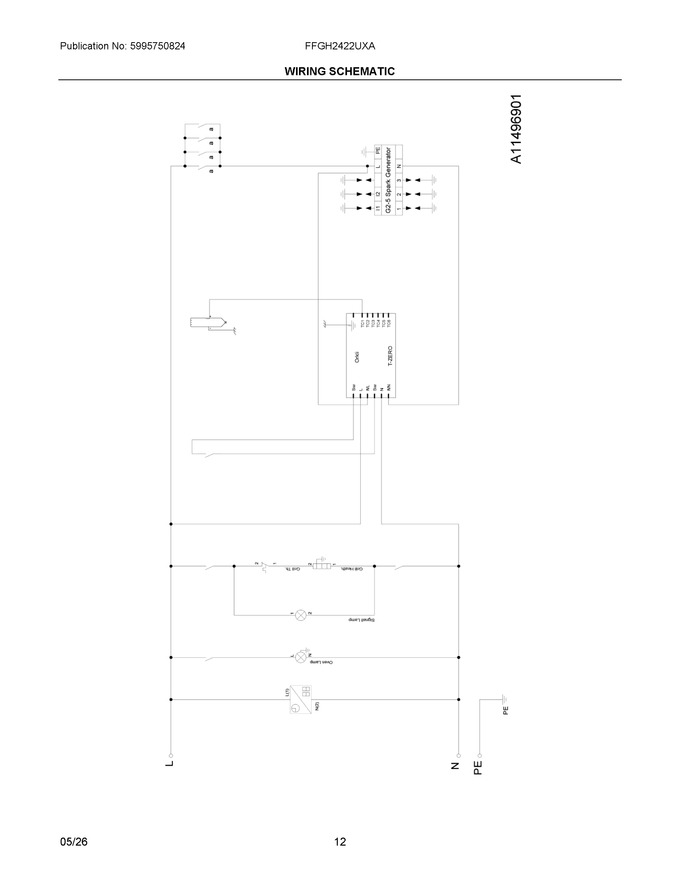 Diagram for FFGH2422UXA