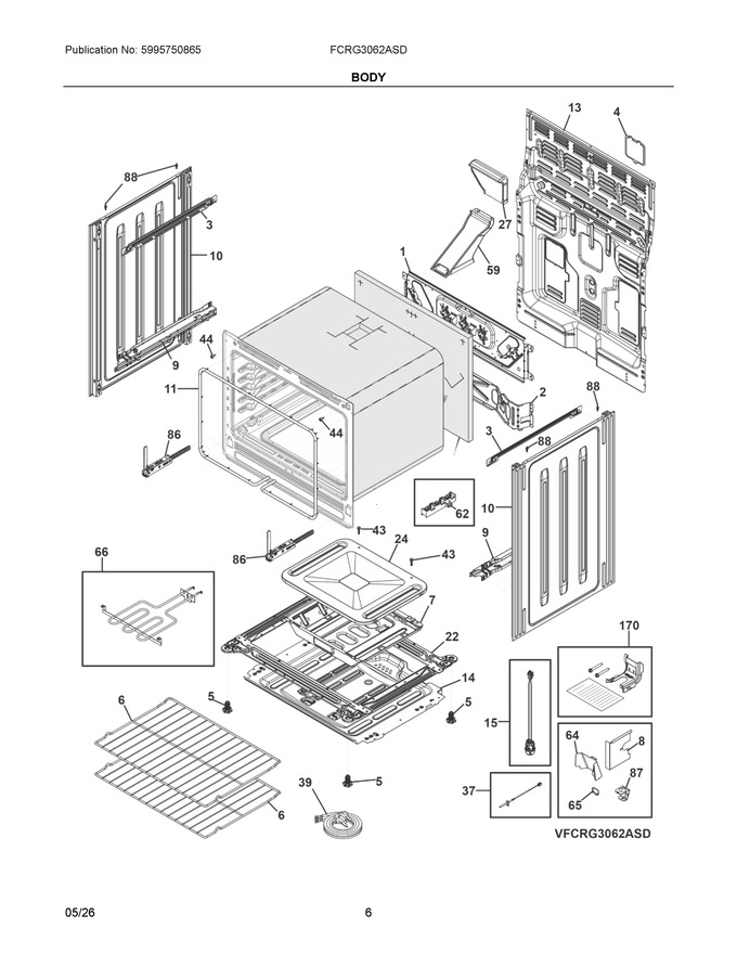 Diagram for FCRG3062ASD