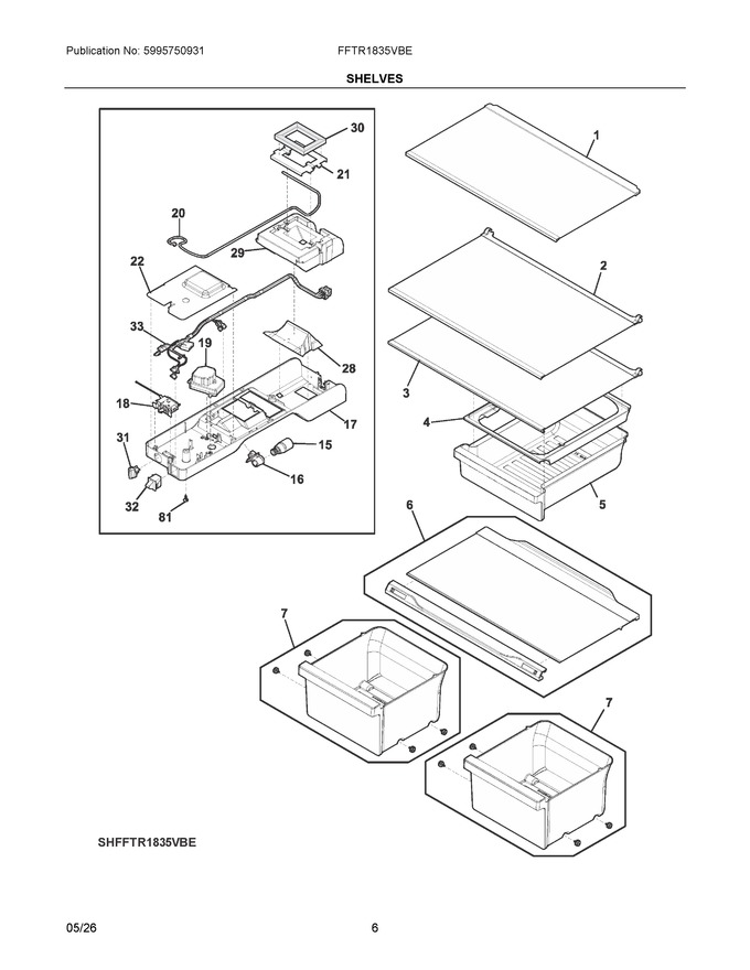 Diagram for FFTR1835VBE