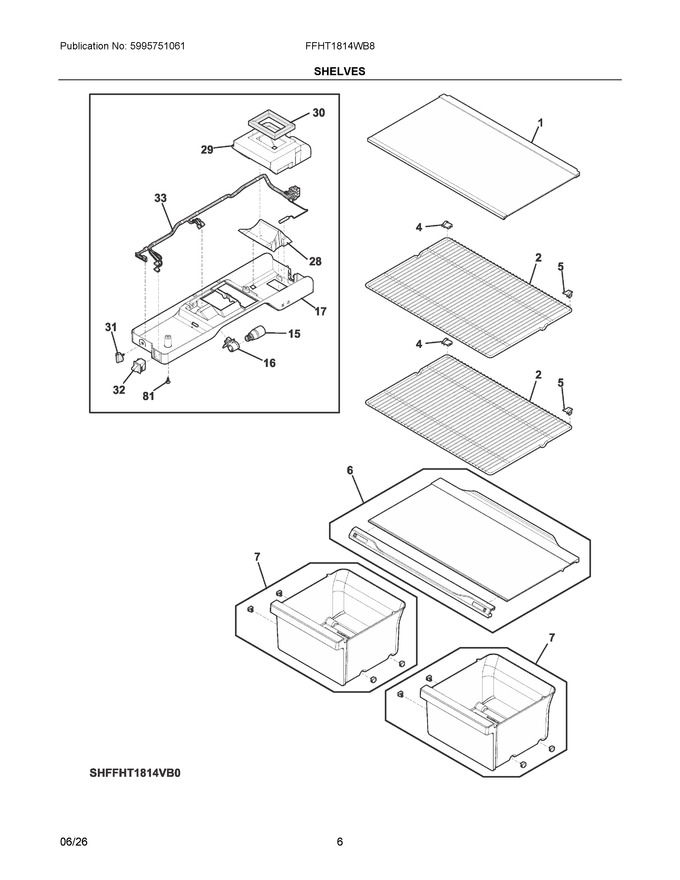 Diagram for FFHT1814WB8