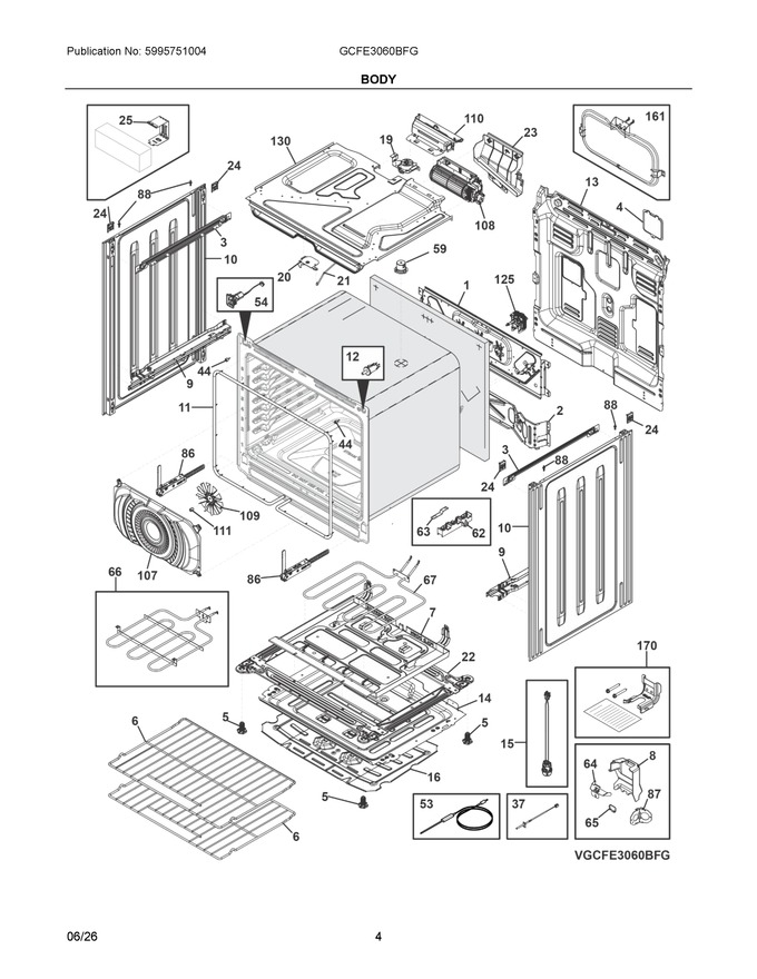 Diagram for GCFE3060BFG