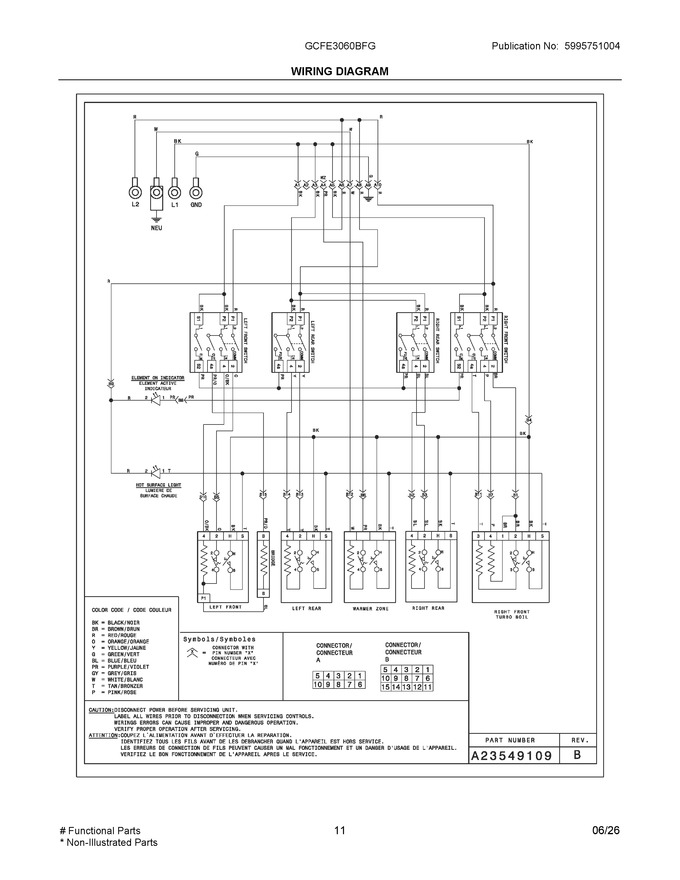 Diagram for GCFE3060BFG