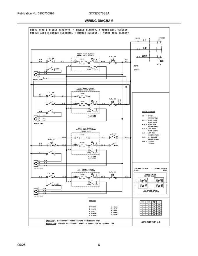 Diagram for GCCE3670BSA