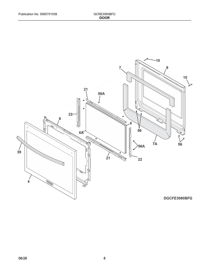 Diagram for GCRE3060BFD