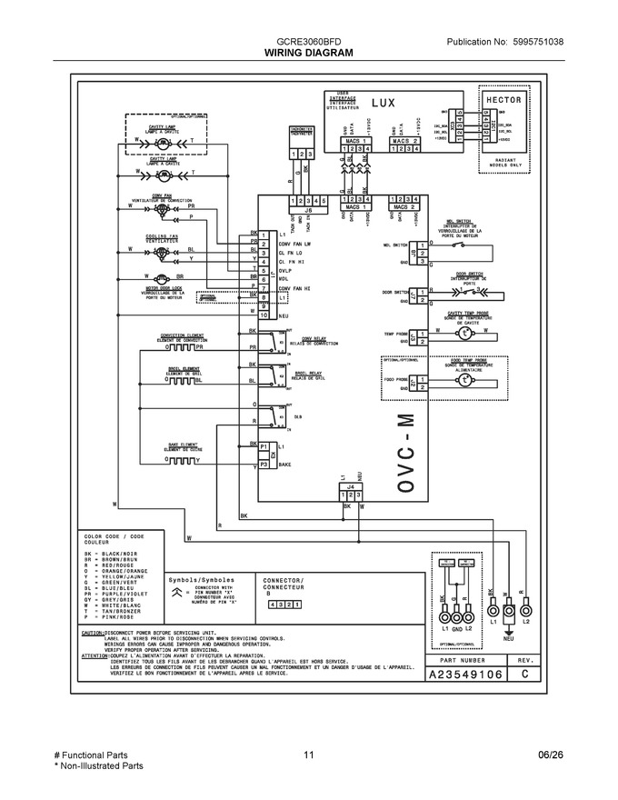 Diagram for GCRE3060BFD