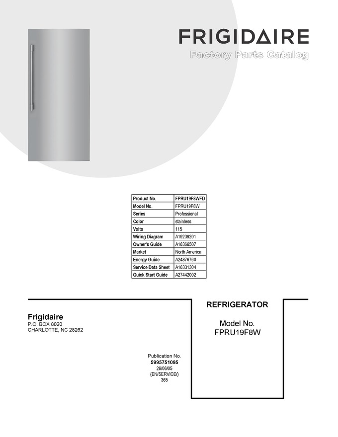 Diagram for FPRU19F8WFD