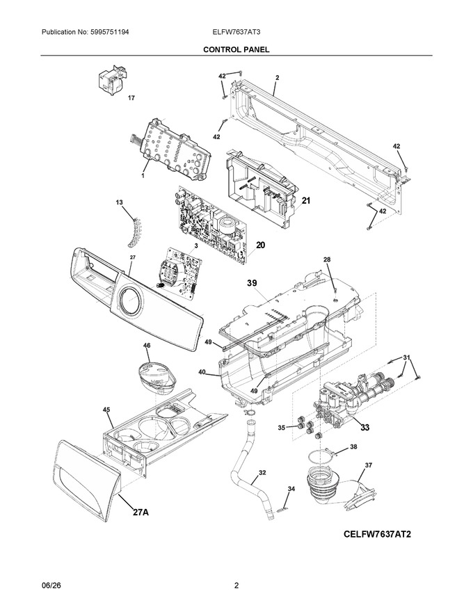Diagram for ELFW7637AT3