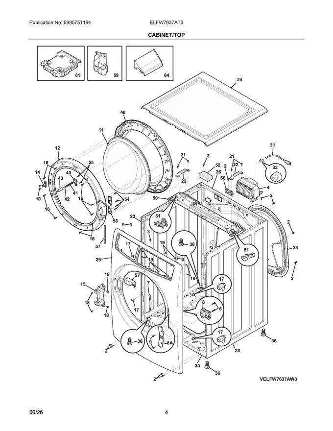 Diagram for ELFW7637AT3