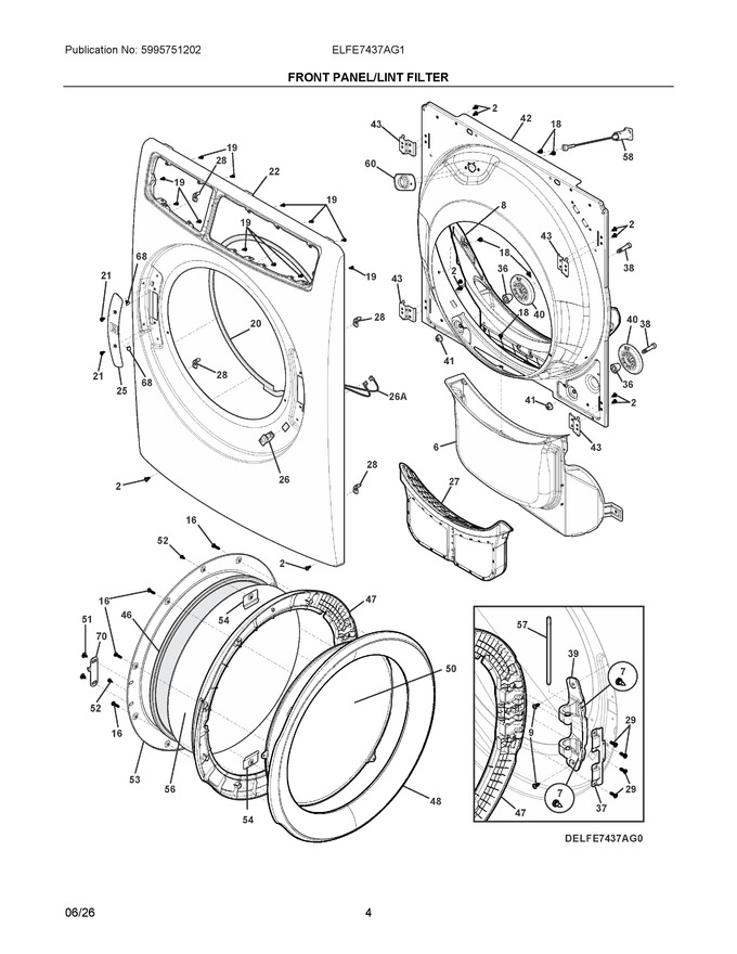 Diagram for ELFE7437AG1