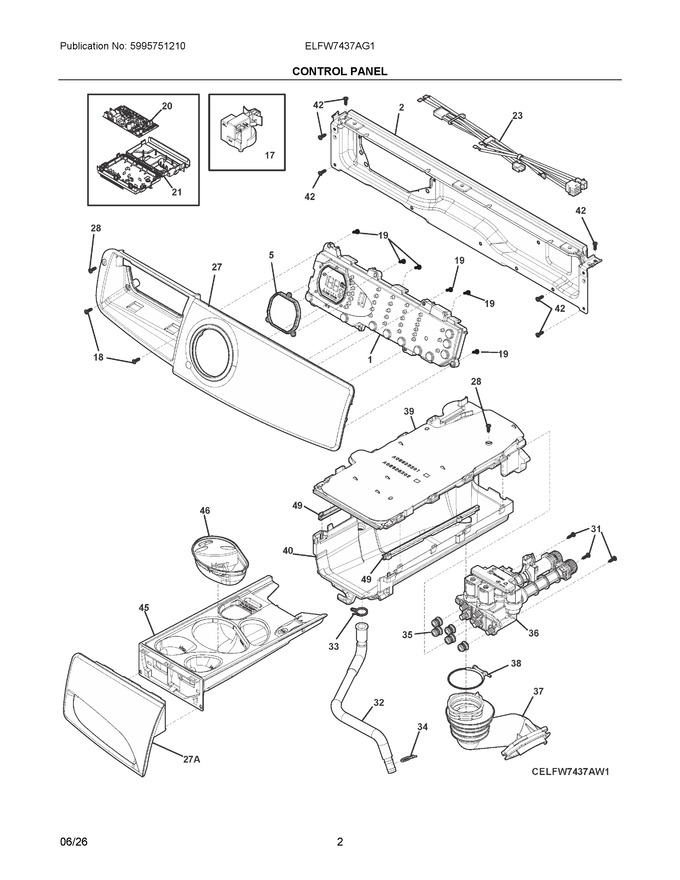 Diagram for ELFW7437AG1