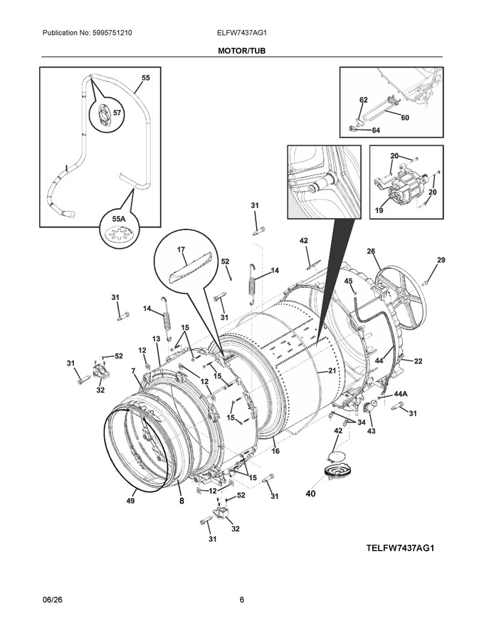 Diagram for ELFW7437AG1