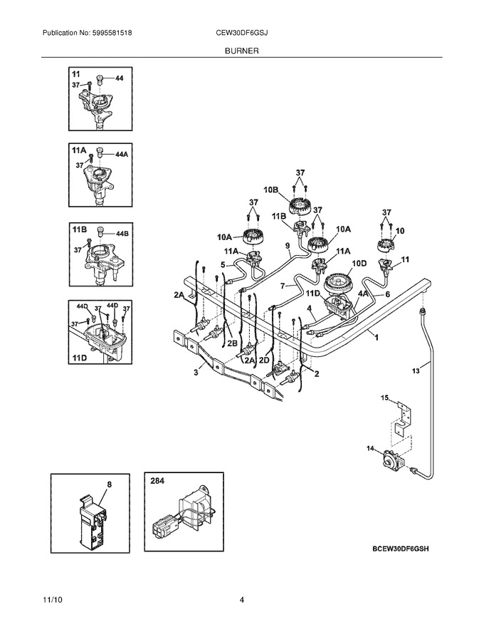 Diagram for CEW30DF6GSJ