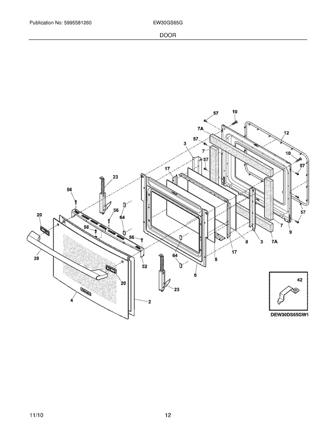 Diagram for EW30GS65GW8