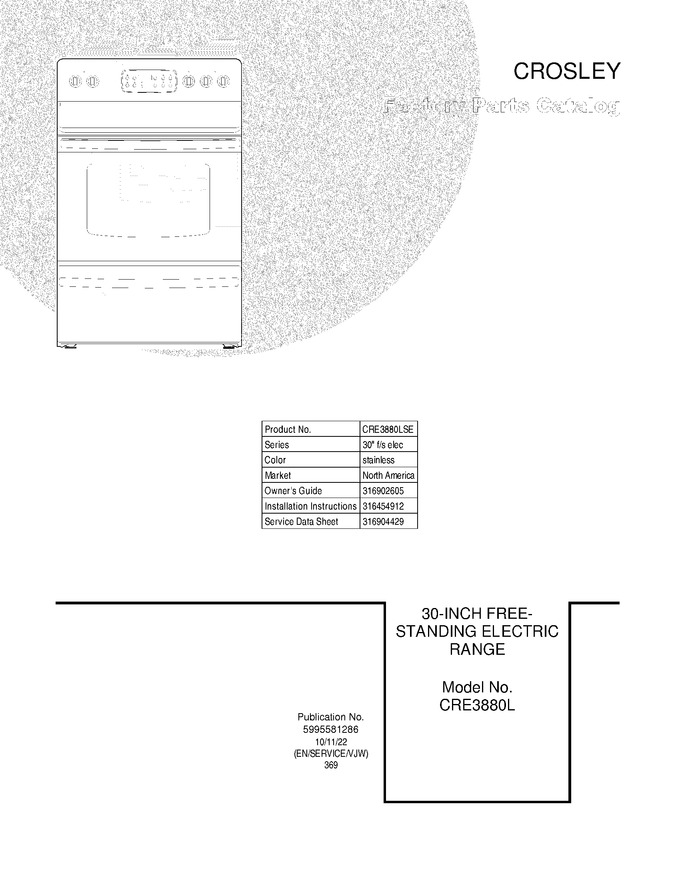 Diagram for CRE3880LSE