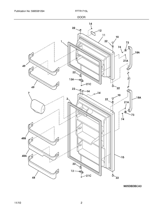 Diagram for FFTR1715LB3