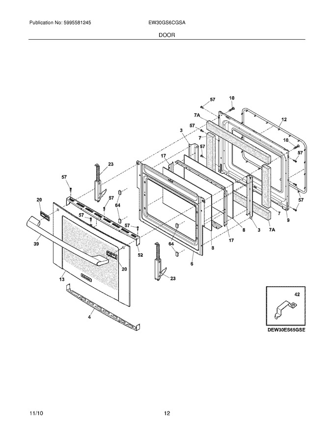 Diagram for EW30GS6CGSA
