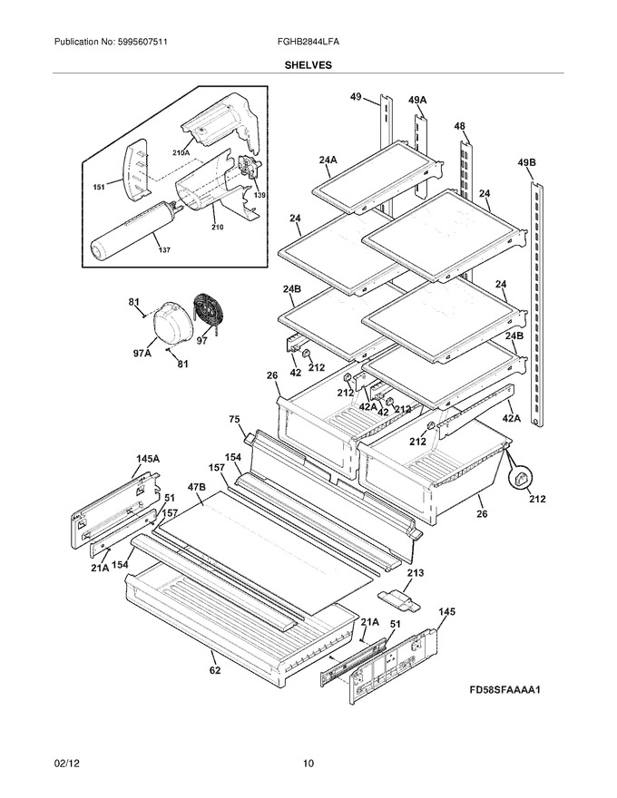 Diagram for FGHB2844LFA