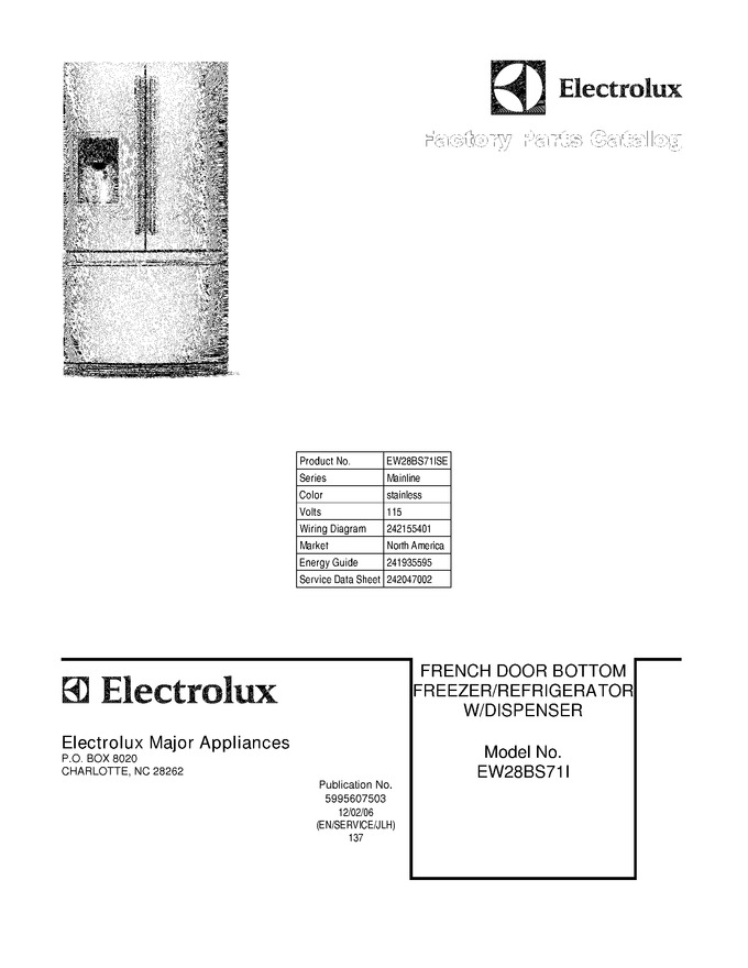 Diagram for EW28BS71ISE
