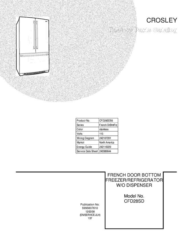 Diagram for CFD28SDS6