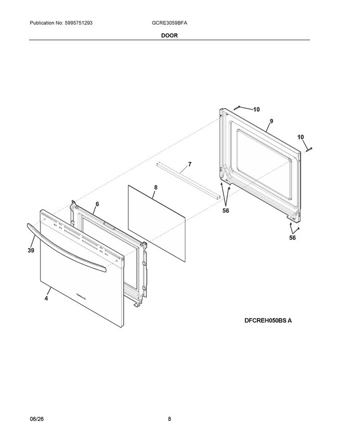 Diagram for GCRE3059BFA