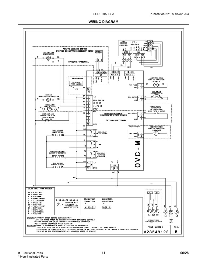 Diagram for GCRE3059BFA