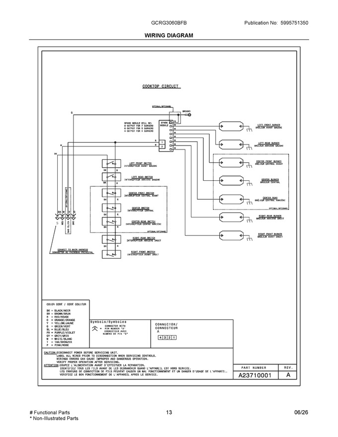 Diagram for GCRG3060BFB