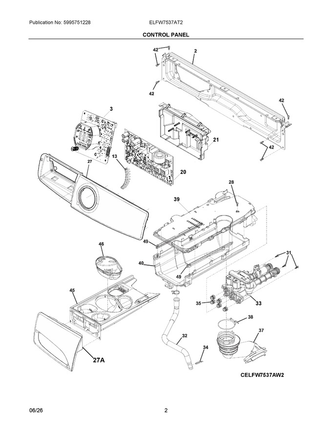 Diagram for ELFW7537AT2