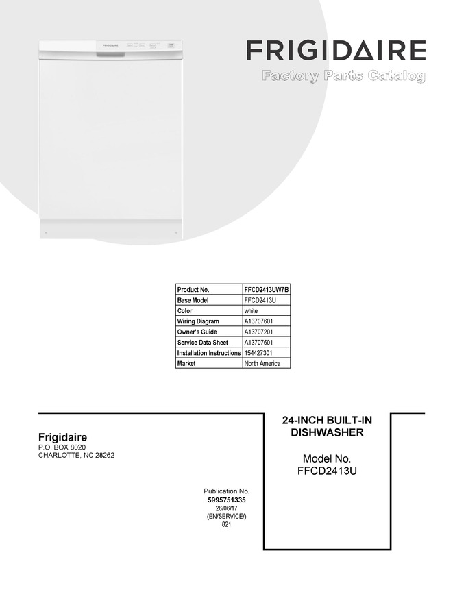 Diagram for FFCD2413UW7B