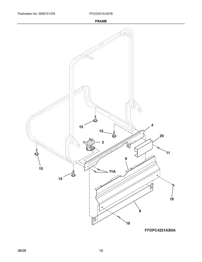 Diagram for FFCD2413UW7B