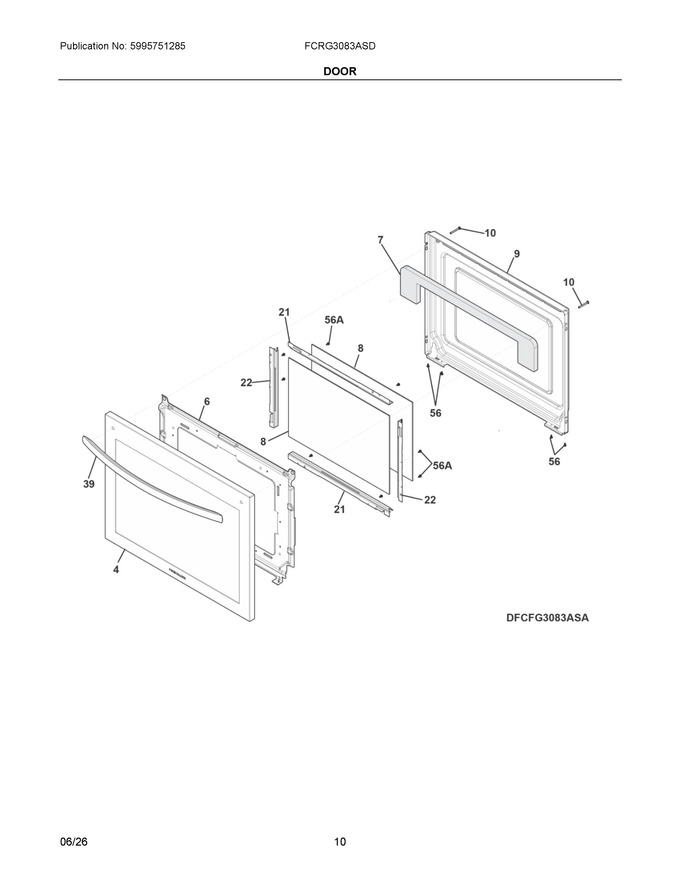 Diagram for FCRG3083ASD