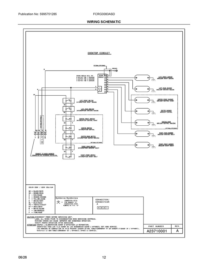 Diagram for FCRG3083ASD
