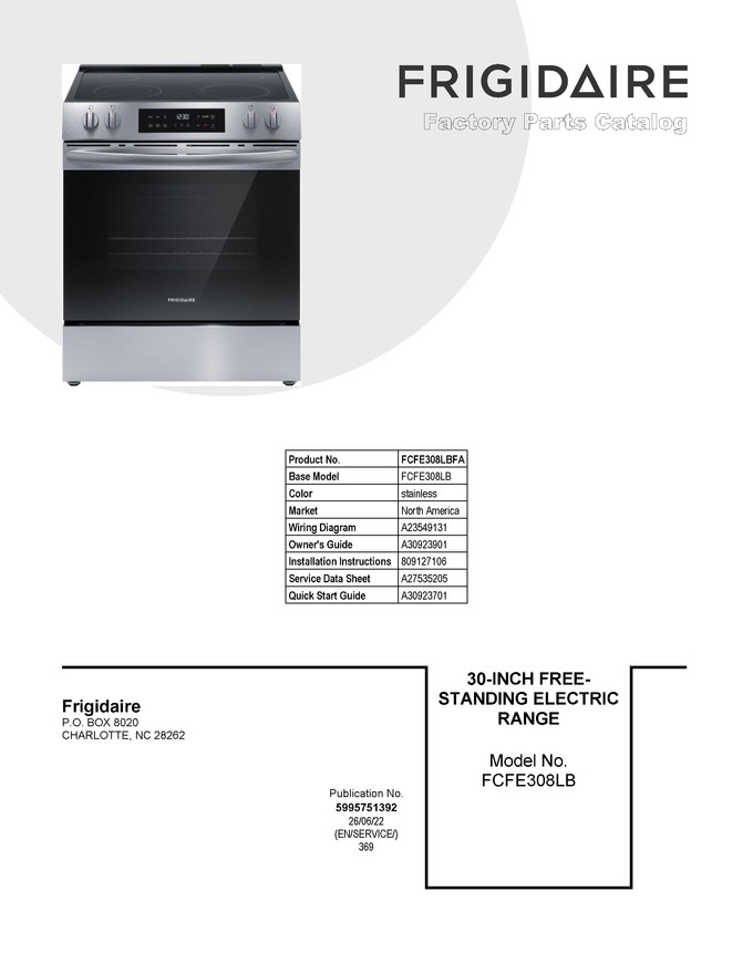 Diagram for FCFE308LBFA