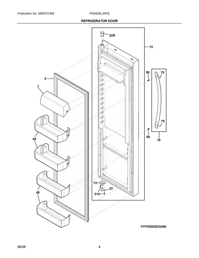 Diagram for FRSS26L3AFE