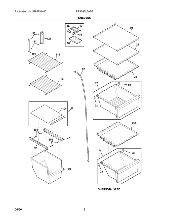 Diagram for FRSS26L3AFE