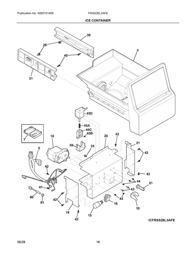 Diagram for FRSS26L3AFE