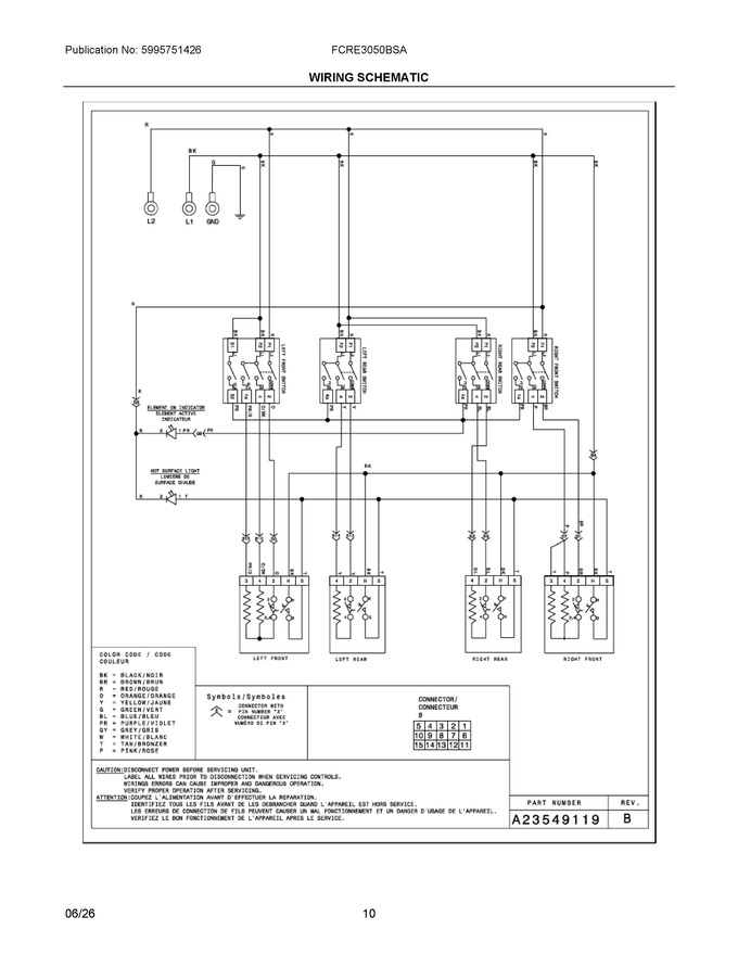Diagram for FCRE3050BSA