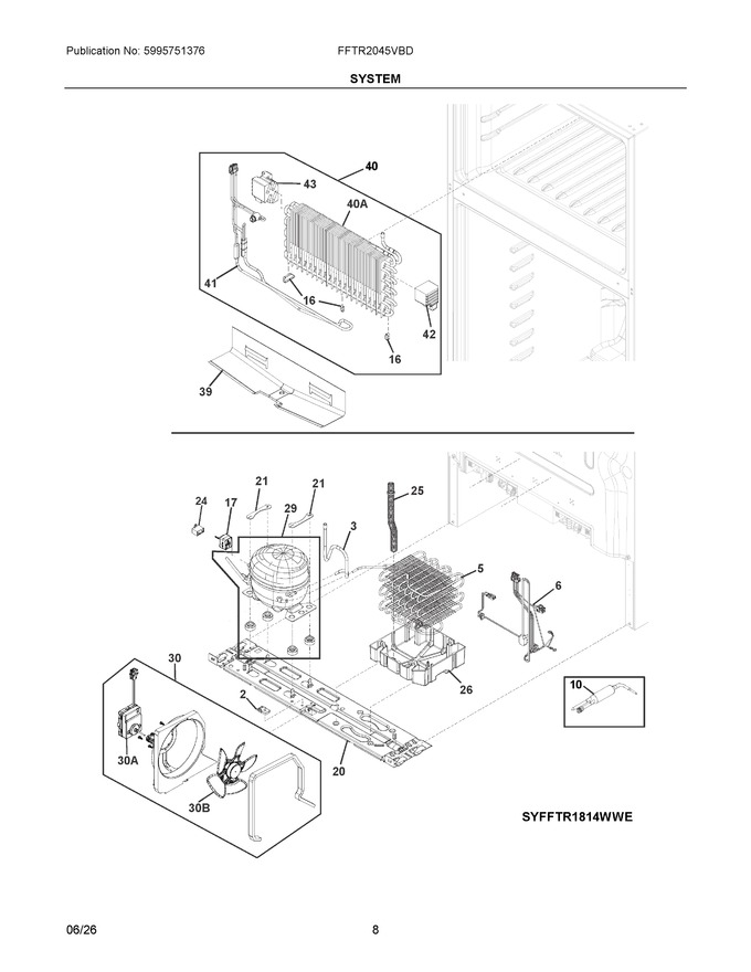 Diagram for FFTR2045VBD