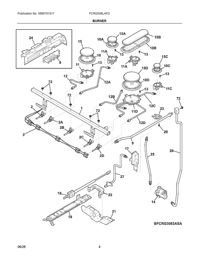 Diagram for FCRG306LAFD