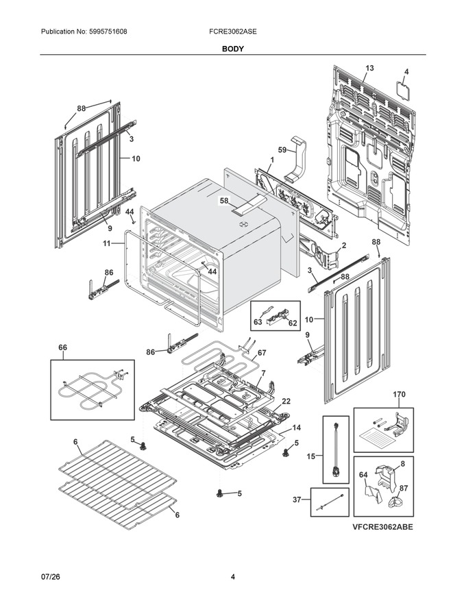 Diagram for FCRE3062ASE