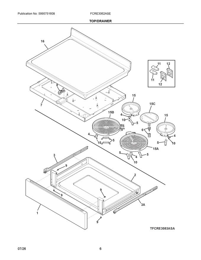 Diagram for FCRE3062ASE