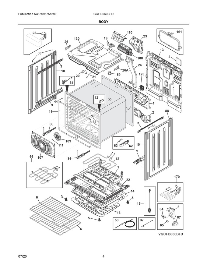 Diagram for GCFI3060BFD