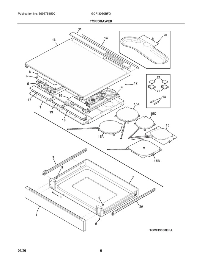 Diagram for GCFI3060BFD