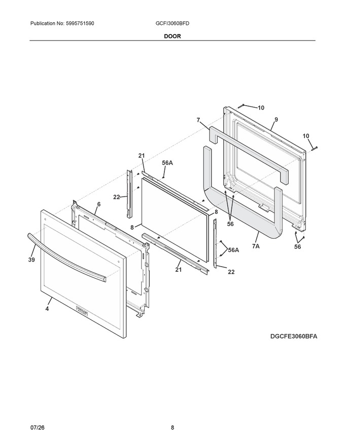 Diagram for GCFI3060BFD