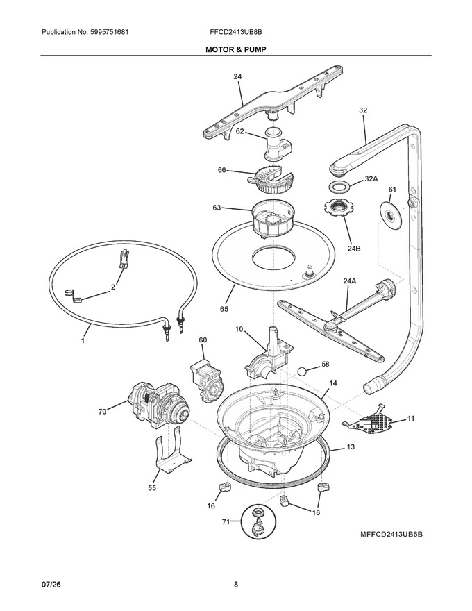 Diagram for FFCD2413UB8B