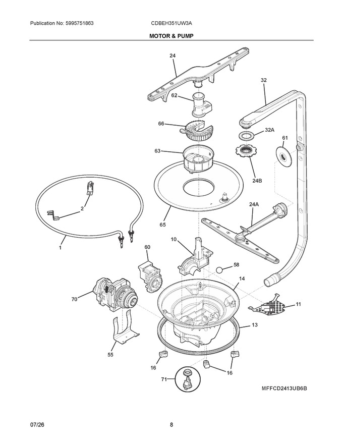 Diagram for CDBEH351UW3A